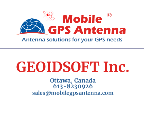 (image for) Geoidsoft Inc. - Mobile GPS Antenna